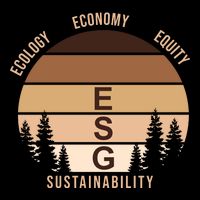 Environment Social Governance Retro ESG Flexfit Unipanel Trucker Cap