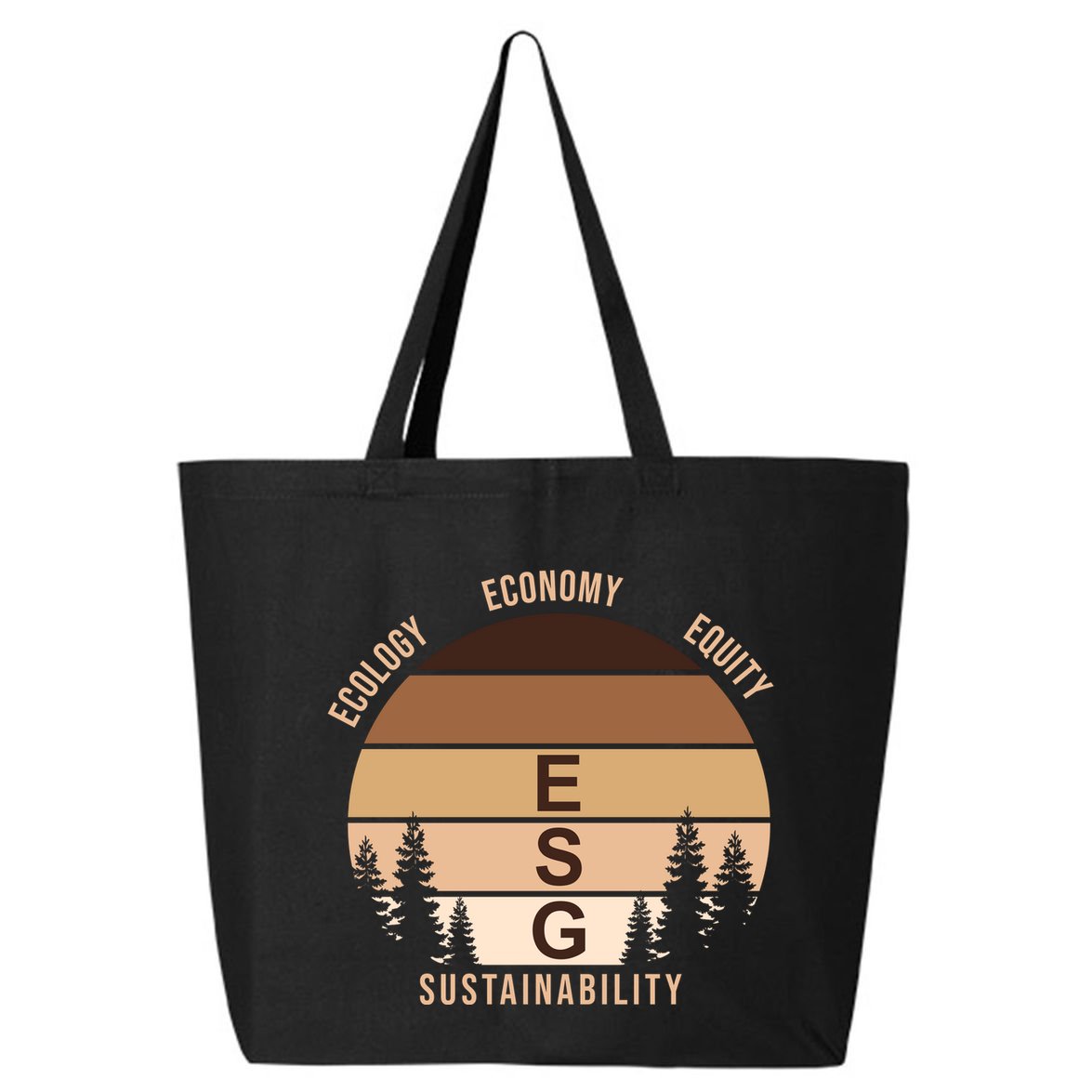 Environment Social Governance Retro ESG 25L Jumbo Tote