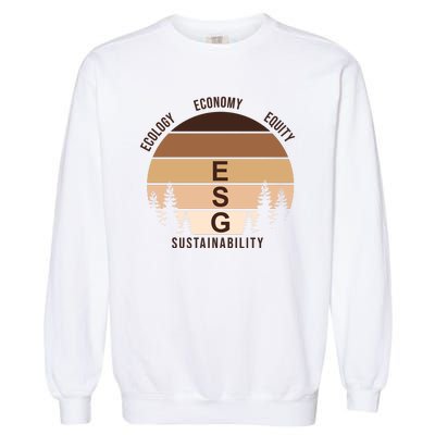 Environment Social Governance Retro ESG Garment-Dyed Sweatshirt