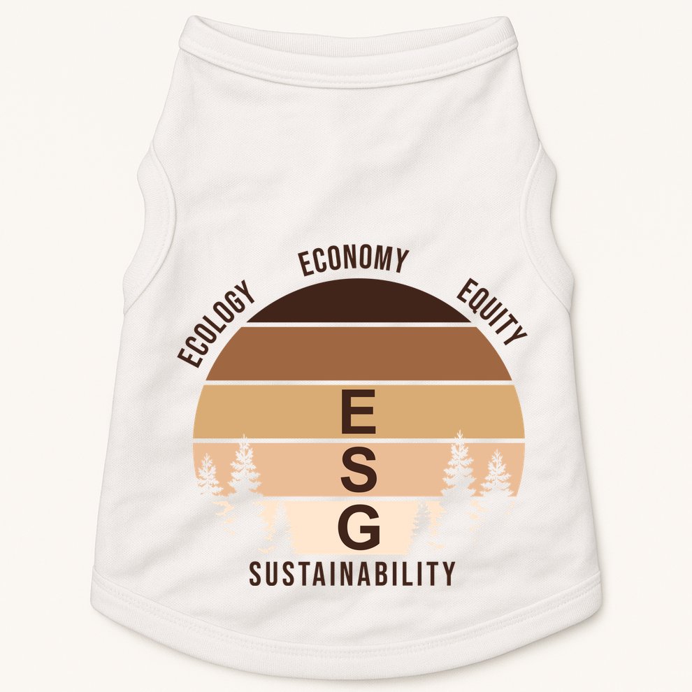 Environment Social Governance Retro ESG Doggie Tank