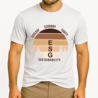 Environment Social Governance Retro ESG Cooling Performance Crew T-Shirt