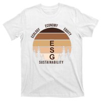 Environment Social Governance Retro ESG T-Shirt