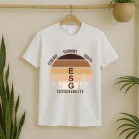 Environment Social Governance Retro ESG T-Shirt