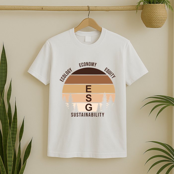 Environment Social Governance Retro ESG T-Shirt