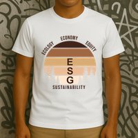 Environment Social Governance Retro ESG T-Shirt