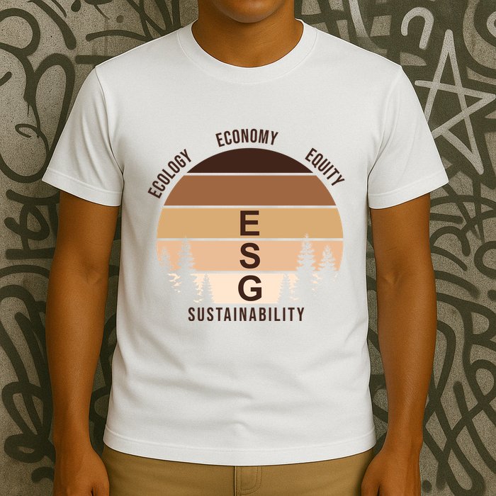 Environment Social Governance Retro ESG T-Shirt