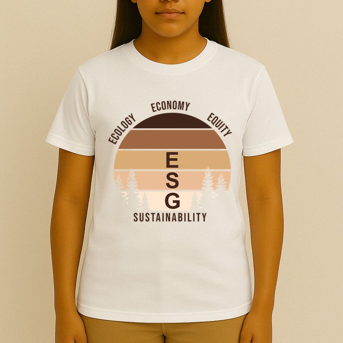 Environment Social Governance Retro ESG T-Shirt