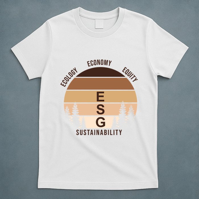 Environment Social Governance Retro ESG T-Shirt