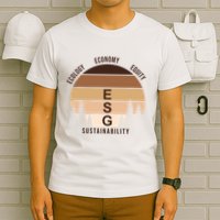 Environment Social Governance Retro ESG T-Shirt