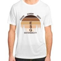 Environment Social Governance Retro ESG Adult ChromaSoft Performance T-Shirt