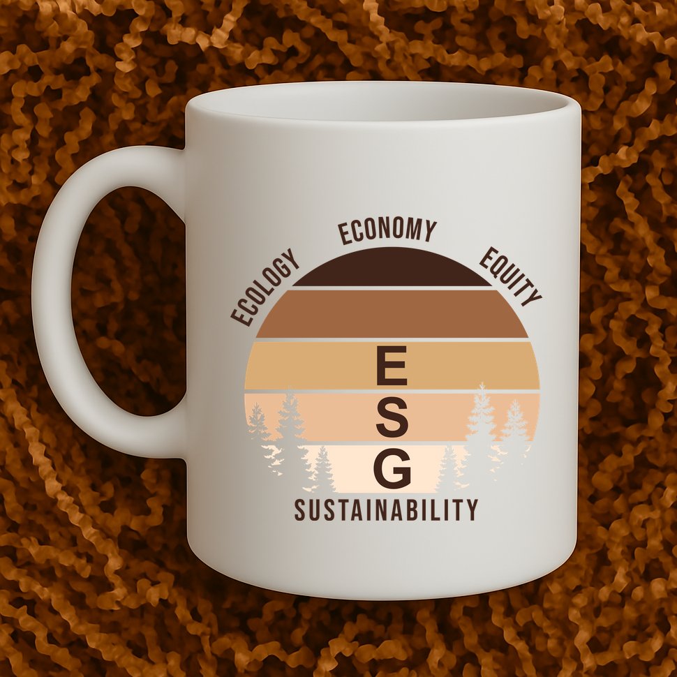 Environment Social Governance Retro ESG Mug