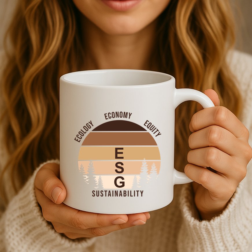 Environment Social Governance Retro ESG Mug