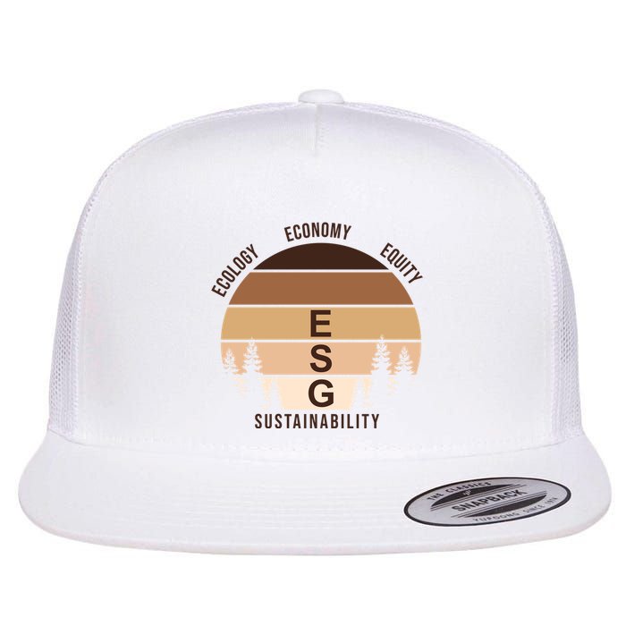Environment Social Governance Retro ESG Flatbill Hat