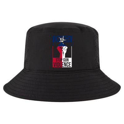 Enough Stop Gun Violence Texas Fist Cool Comfort Performance Bucket Hat