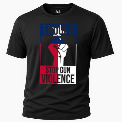 Enough Stop Gun Violence Texas Fist Performance Shirt