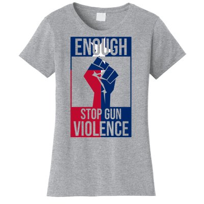 Enough Stop Gun Violence Texas Fist Women's T-Shirt