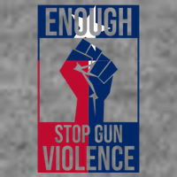 Enough Stop Gun Violence Texas Fist Womens T-Shirt