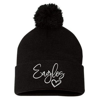 Eagles Spirit Gear for Sports Enthusiasts Pom Pom 12in Knit Beanie