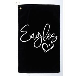 Eagles Spirit Gear for Sports Enthusiasts Platinum Collection Golf Towel