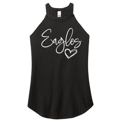 Eagles Spirit Gear for Sports Enthusiasts Women’s Perfect Tri Rocker Tank