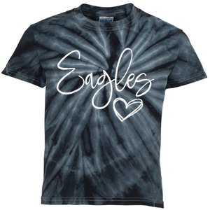 Eagles Spirit Gear for Sports Enthusiasts Kids Tie-Dye T-Shirt