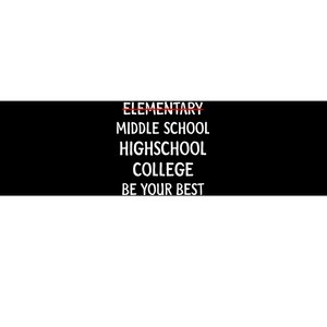 Elementary School Graduation 6th Grade Graduate Bumper Sticker