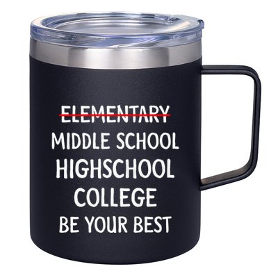 Elementary School Graduation 6th Grade Graduate 12oz Stainless Steel Coffee Mug