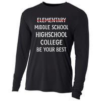 Elementary School Graduation 6th Grade Graduate Cooling Performance Long Sleeve Crew