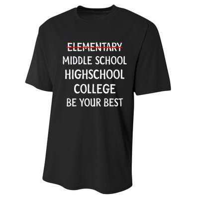 Elementary School Graduation 6th Grade Graduate Performance Sprint T-Shirt