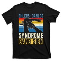 Ehlersdanlos Syndrome Gang Sign Eds And Hsd Awareness Month T-Shirt