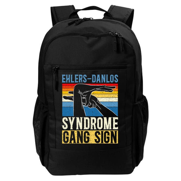 Ehlersdanlos Syndrome Gang Sign Eds And Hsd Awareness Month Daily Commute Backpack