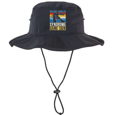 Ehlersdanlos Syndrome Gang Sign Eds And Hsd Awareness Month Legacy Cool Fit Booney Bucket Hat