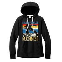 Ehlersdanlos Syndrome Gang Sign Eds And Hsd Awareness Month Women's Fleece Hoodie