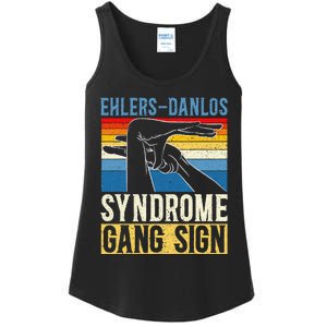 Ehlersdanlos Syndrome Gang Sign Eds And Hsd Awareness Month Ladies Essential Tank