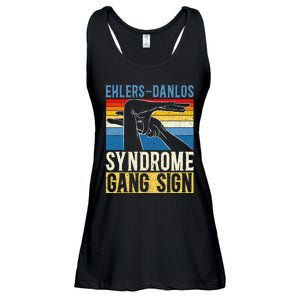 Ehlersdanlos Syndrome Gang Sign Eds And Hsd Awareness Month Ladies Essential Flowy Tank