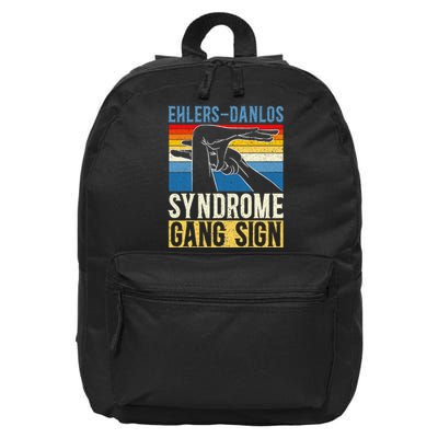 Ehlersdanlos Syndrome Gang Sign Eds And Hsd Awareness Month 16 in Basic Backpack