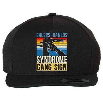 Ehlersdanlos Syndrome Gang Sign Eds And Hsd Awareness Month Wool Snapback Cap