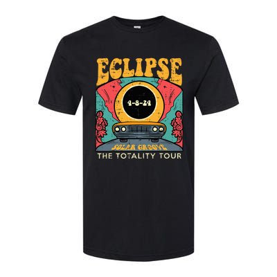 Eclipse Solar Groove Totality Retro 4.8.24 Softstyle CVC T-Shirt