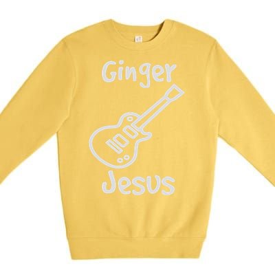 ED SHEERAN GINGER JESUS Premium Crewneck Sweatshirt