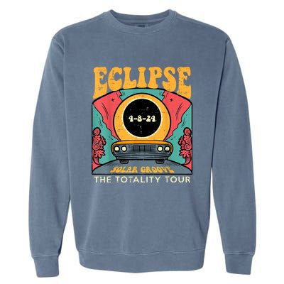 Eclipse Solar Groove Totality Retro 4.8.24 Garment-Dyed Sweatshirt