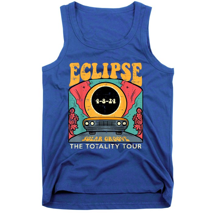 Eclipse Solar Groove Totality Retro 4.8.24 Tank Top