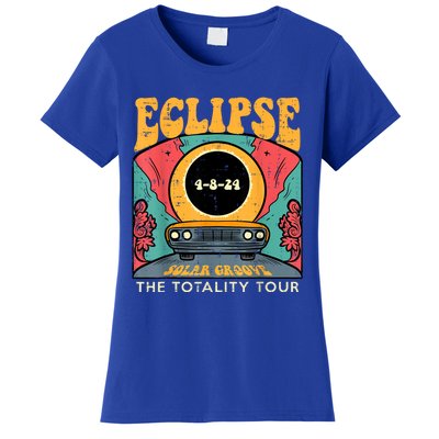 Eclipse Solar Groove Totality Retro 4.8.24 Women's T-Shirt