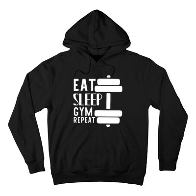 Eat Sleep Gym Repeat Hoodie