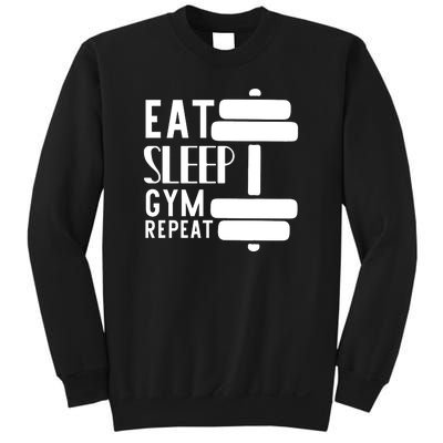 Eat Sleep Gym Repeat Sweatshirt