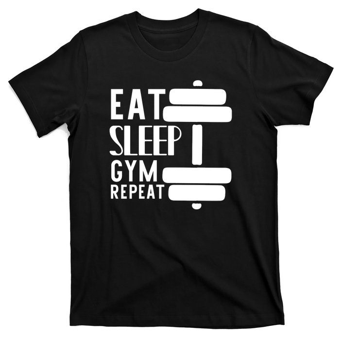 Eat Sleep Gym Repeat T-Shirt