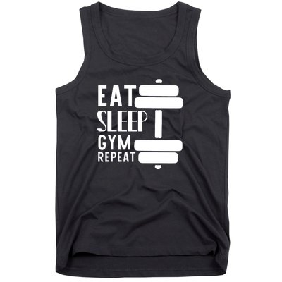 Eat Sleep Gym Repeat Tank Top