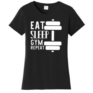 Eat Sleep Gym Repeat Women's T-Shirt