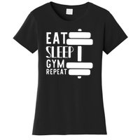 Eat Sleep Gym Repeat Women's T-Shirt