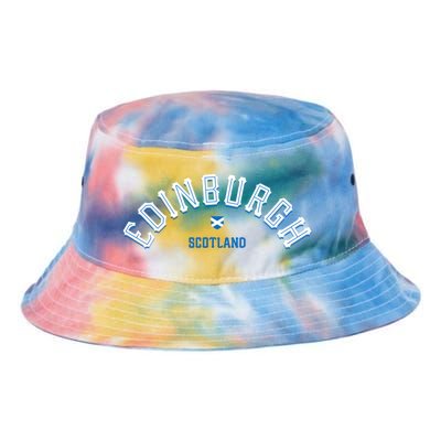 Edinburgh Scotland Gift Tie Dye Newport Bucket Hat