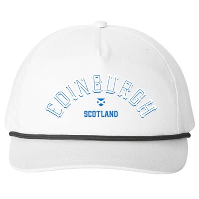 Edinburgh Scotland Gift Snapback Five-Panel Rope Hat